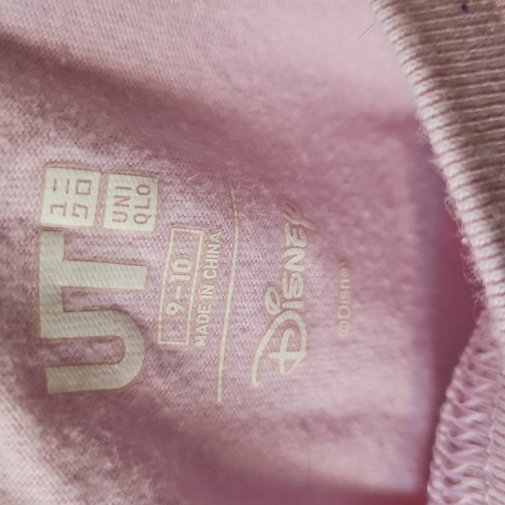 Disney Uniqlo Mini Mouse Colab T Shirt Dress 9/10 Years - Picture 5 of 5
